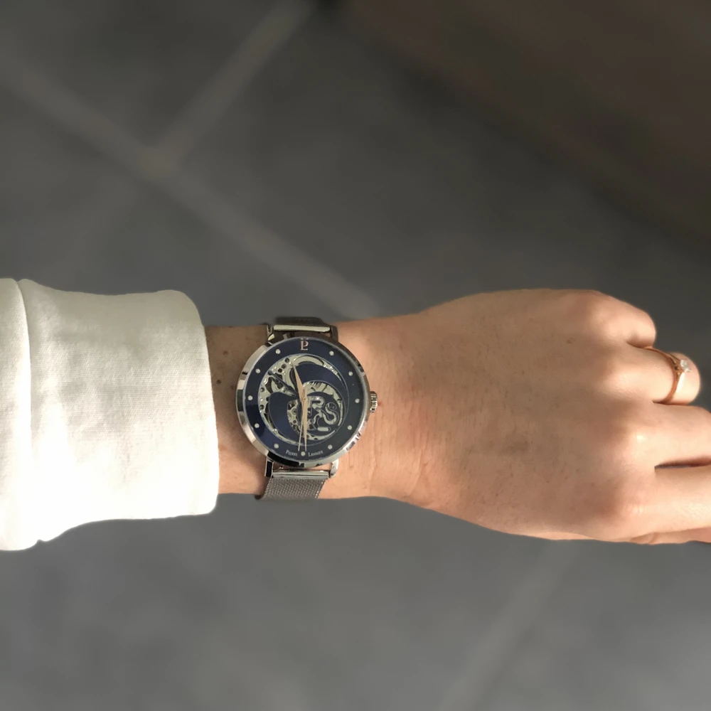 Montre Femme RCS Cadran Bleu Bracelet Acier Milanais Argenté 4 Montre Femme RCS Cadran Bleu Bracelet Acier Milanais Argenté – Image 2