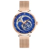 Montre Femme RCS Cadran Bleu Bracelet Acier Milanais Doré- Rose -Pierre Lannier Magasin De Vente 470B928 1 1000x1000 crop