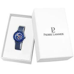 Montre Femme RCS Cadran Bleu Bracelet Acier Milanais Bleu -Pierre Lannier Magasin De Vente 470B968 0 1000x1000 crop