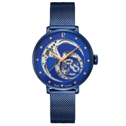 Montre Femme RCS Cadran Bleu Bracelet Acier Milanais Bleu