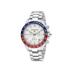 Montre Mauboussin Rage De Vivre, Cadran Blanc, Bracelet Acier