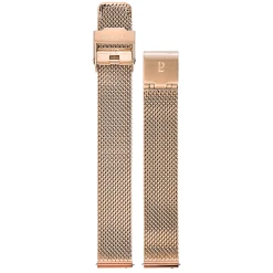 Bracelet Femme Acier Milanais Doré-rose 14 MM