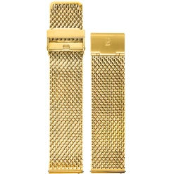 Bracelet Homme Acier Milanais Doré 22 MM