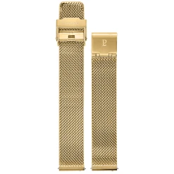 Bracelet Femme Acier Milanais Doré 16 MM