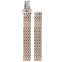 Bracelet Femme Acier Bicolore 12 MM