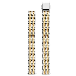 Bracelet Femme Acier Bicolore 10 MM