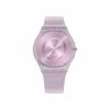 Montre Swatch Monthly Drops Sweet Pink -Pierre Lannier Magasin De Vente SS08V100