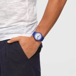 Montre Swatch The September Collection Violet Verbena -Pierre Lannier Magasin De Vente SUON716 3 SW