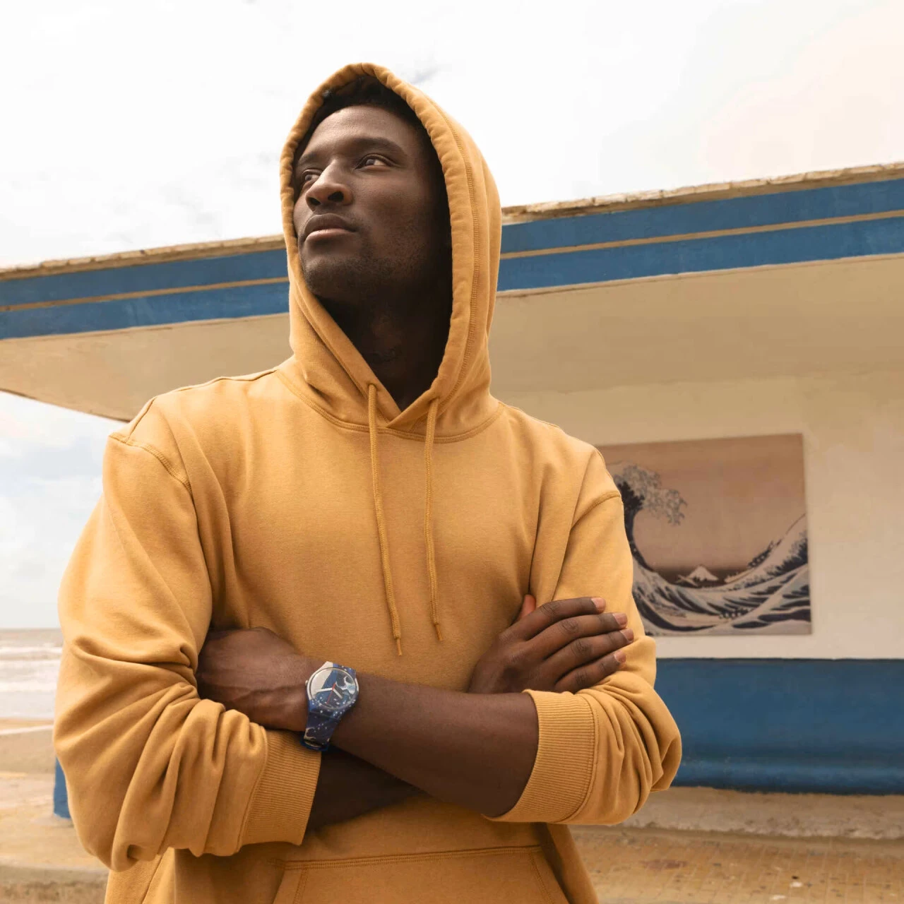 Montre Swatch Art Journey The Great Wave Hokusai & Astrolabe 6 Montre Swatch Art Journey The Great Wave Hokusai & Astrolabe – Image 4