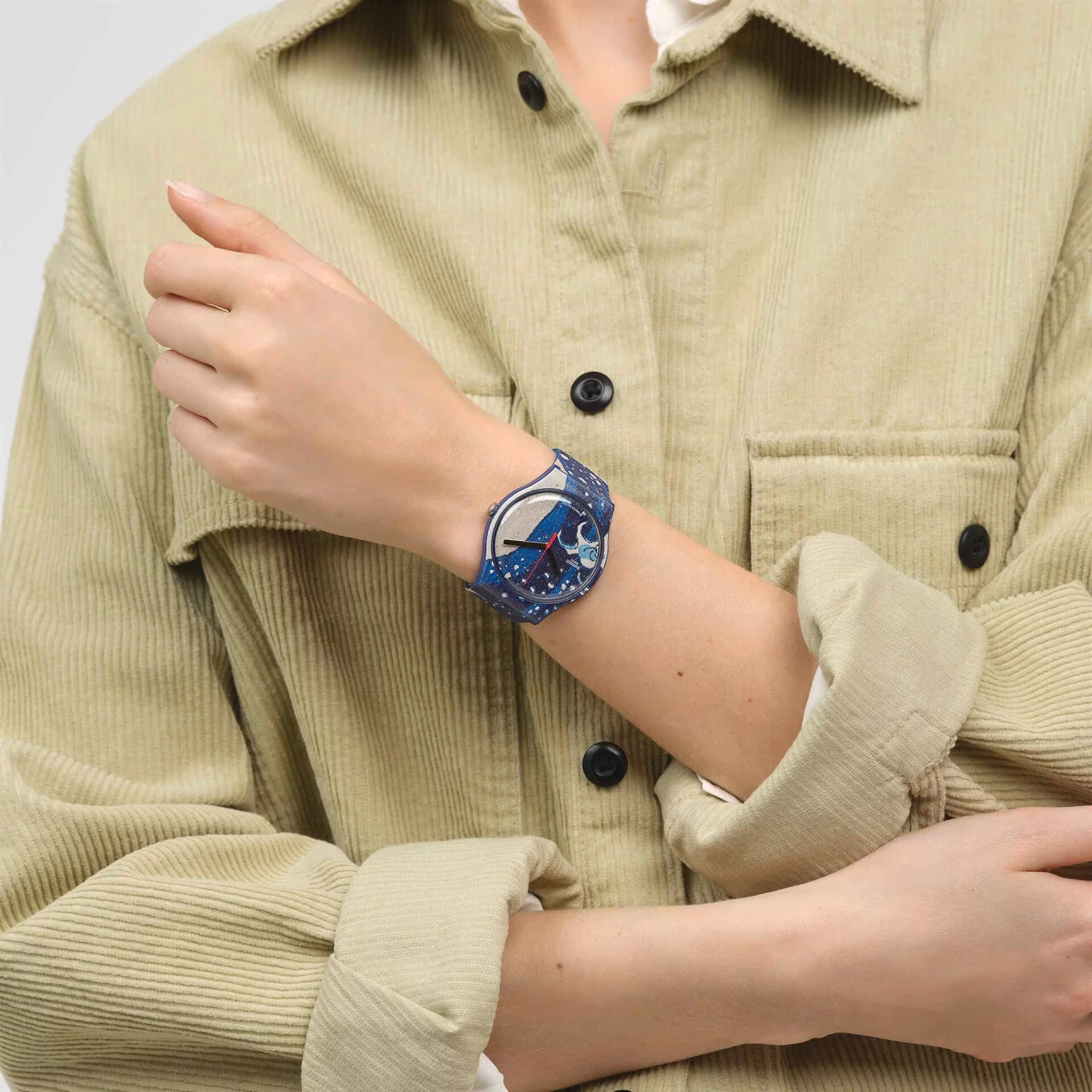 Montre Swatch Art Journey The Great Wave Hokusai & Astrolabe 7 Montre Swatch Art Journey The Great Wave Hokusai & Astrolabe – Image 5