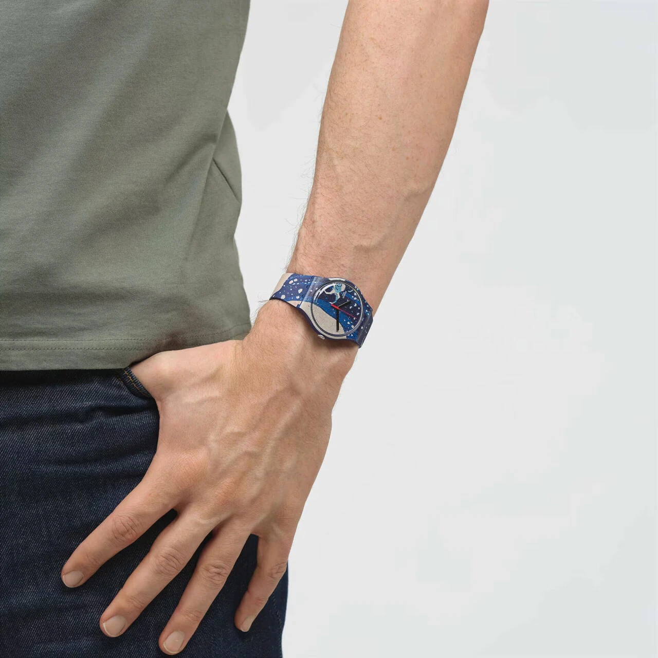 Montre Swatch Art Journey The Great Wave Hokusai & Astrolabe 8 Montre Swatch Art Journey The Great Wave Hokusai & Astrolabe – Image 6