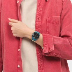 Montre Swatch Art Journey Ishtar By Jean-Michek Basquiat -Pierre Lannier Magasin De Vente SUOZ356 7 SW