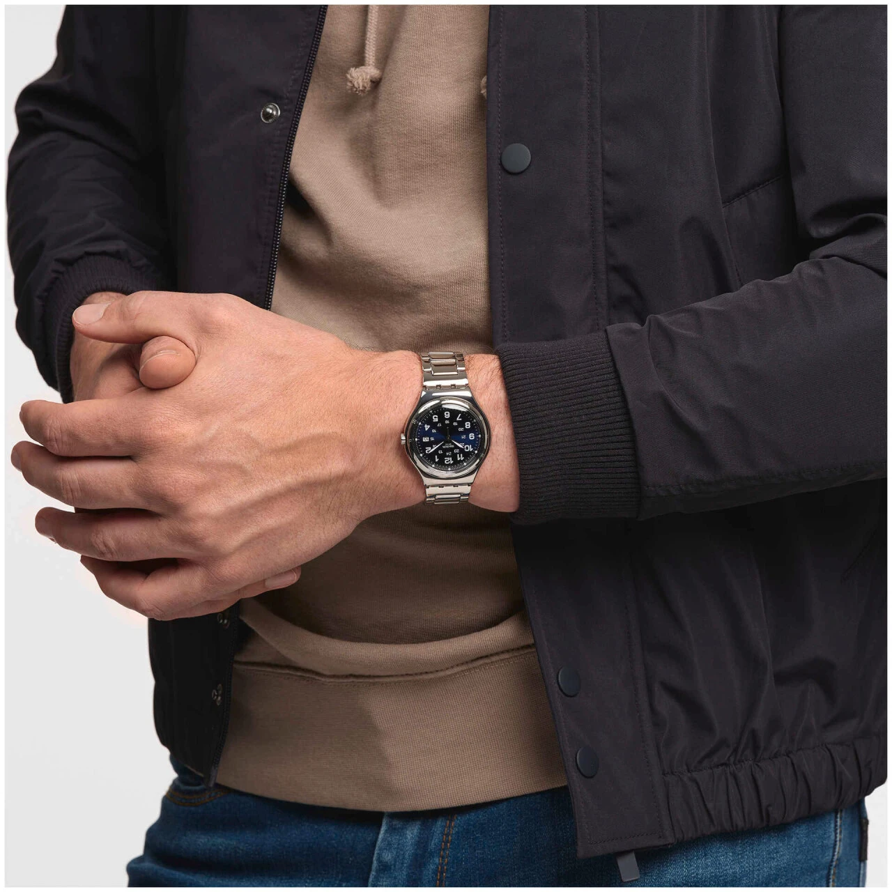 Montre Swatch Core Blue Boat 6 Montre Swatch Core Blue Boat – Image 4